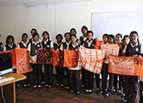 Tie n Dye Workshop conducted for the fashion designing students of Velammal Bodhi Campus