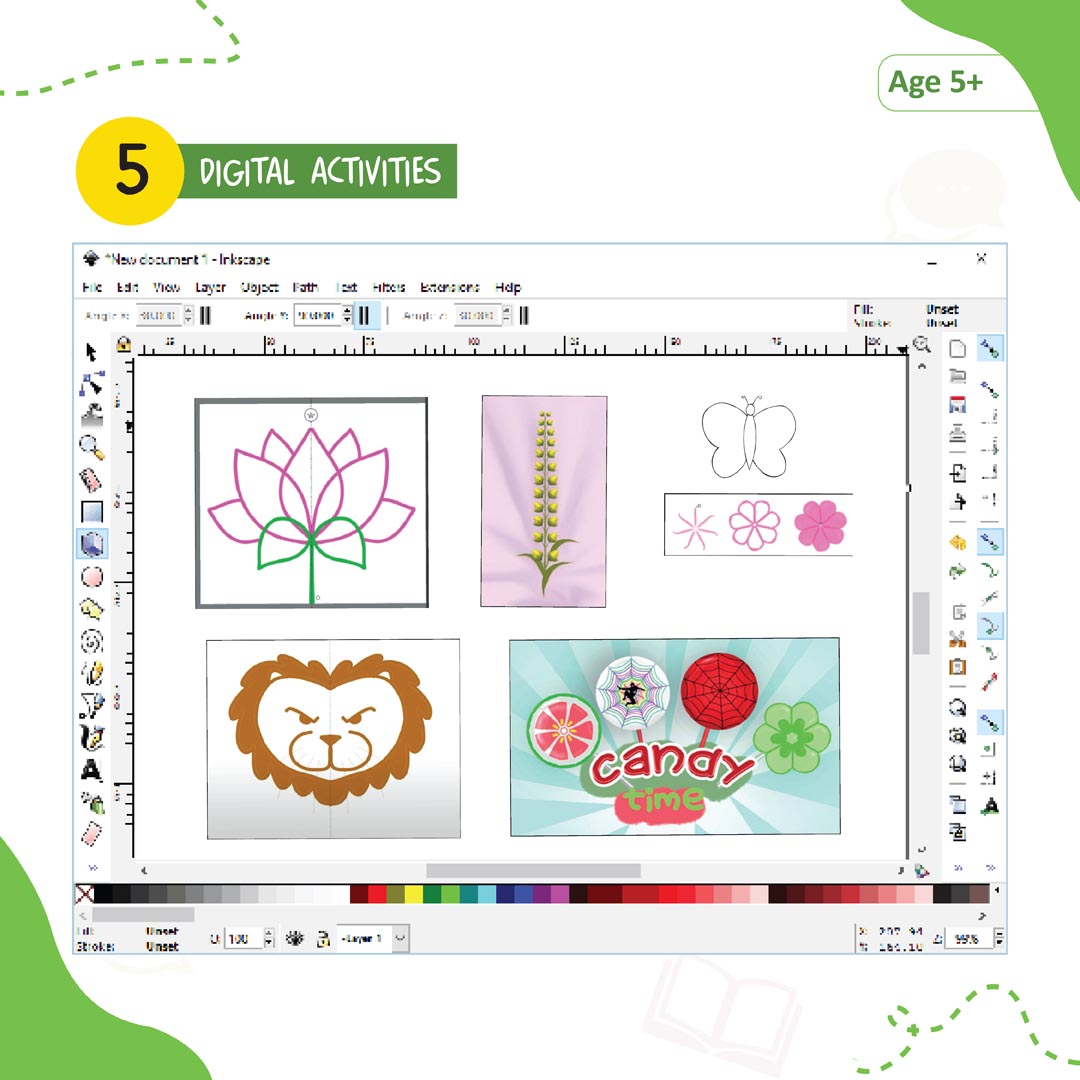 Buy Pattern Play – Painting and Illustration Creative Learning Kit (Age ...