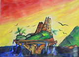 Imageminds students won prizes in the Painting Competition