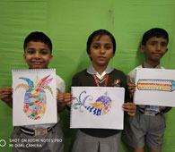 Zentangle Art - Shanthiniketana School