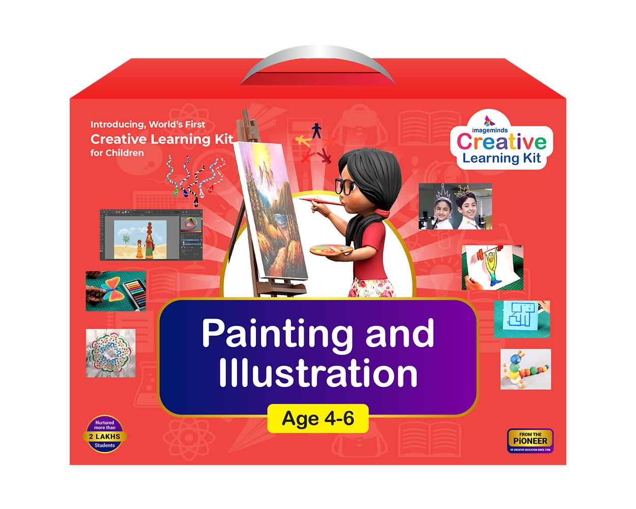 Painting & Illustration DIY Kit for Children aged 4-6 Yrs