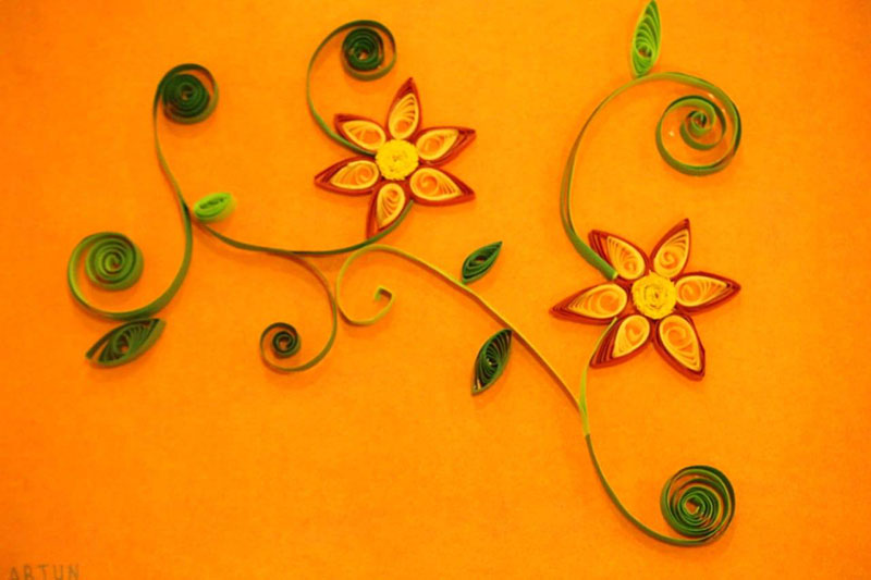 Art out of quilling - St. John's Public School