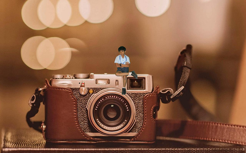 Miniature Photography - Velammal Bodhi Campus