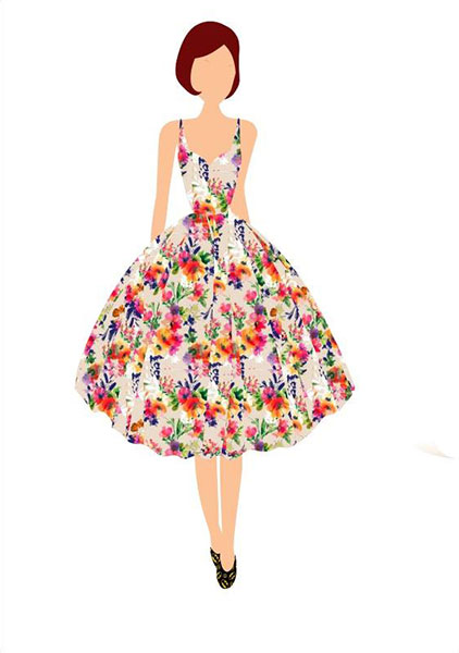 Digital Fashion Illustration - St. Joseph College